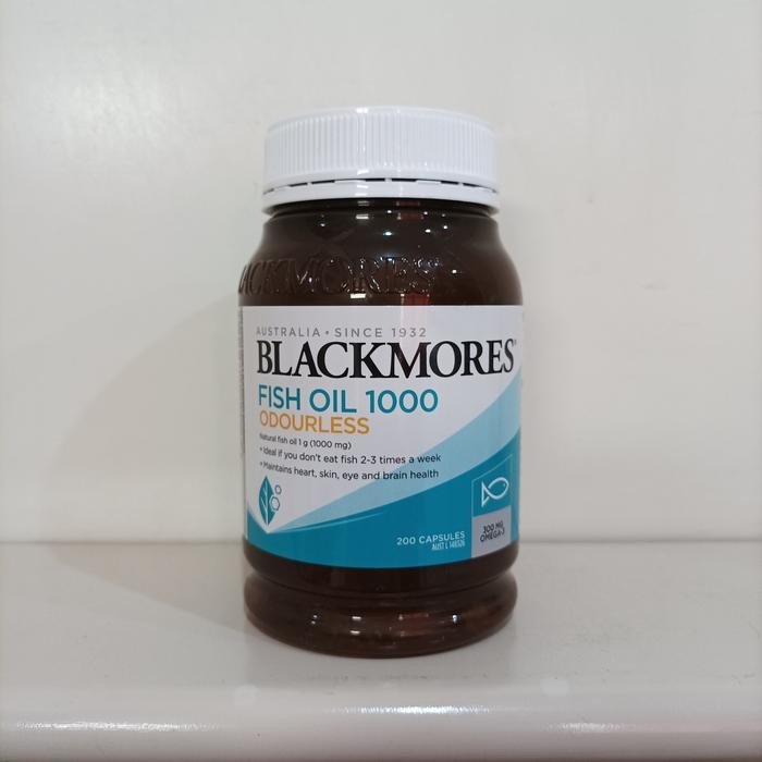 

Blackmores Fish Oil Odourless 1000Mg 200 Caps Big Sale!