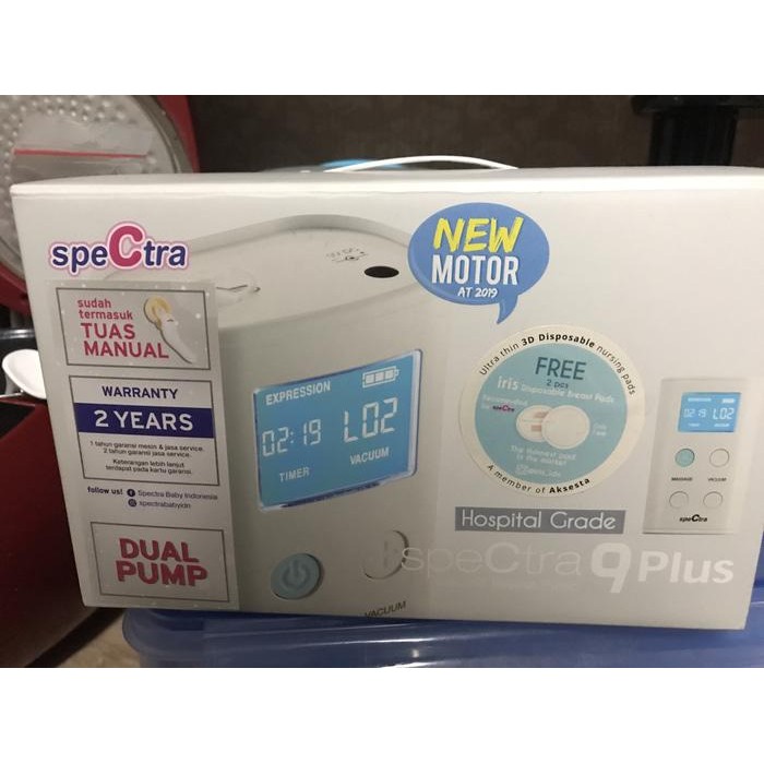 SPECTRA 9 PLUS NEW MOTOR