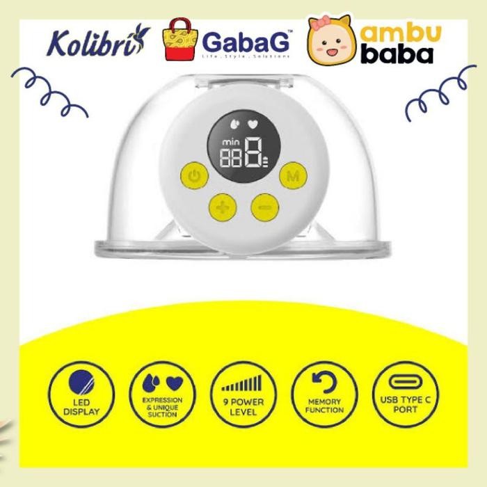 GABAG MINIMAX POMPA ASI HANDSFREE ELECTRIC BREAST PUMP