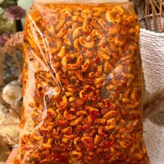 

Makaroni Pedas Bumbu Cikruh 500GR "MAKARONI NGABRET