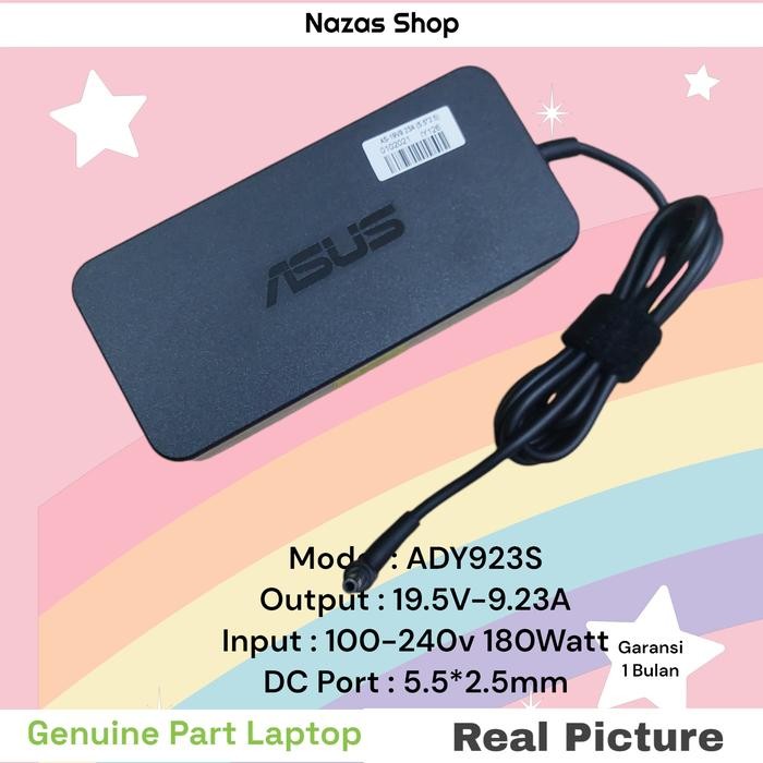 TERBARU ADAPTOR CHQRGER ASUS ADP-180EB D, ADP-180HB D, ADP-180MB F, N180W-02, PA-1121-28 19.5V 9.23A