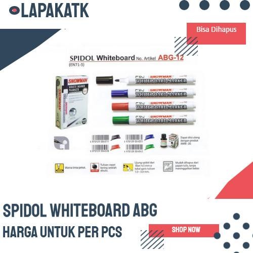 

New Spidol Whiteboard Snowman ABG