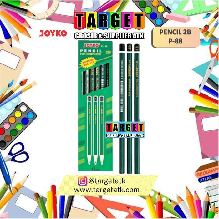 

New PENSIL / PENCIL / HB / 2B (12PCS)
