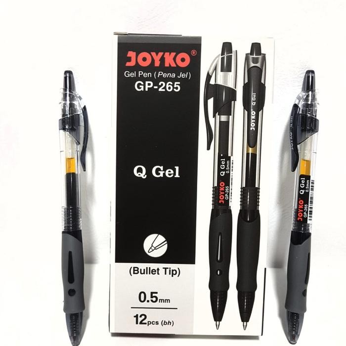 

New Harga Grosir Per (6pcs) Pulpen Gel Pen JOYKO GP-265 Tinta Hitam, Biru, Merah Original