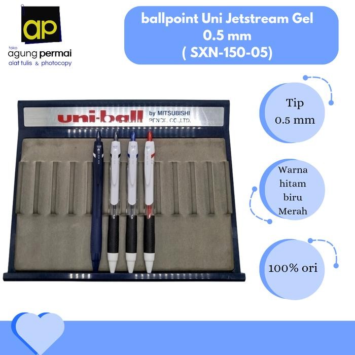 

New Ballpoint Uni Jetstream Gel 0.5 (SXN-150-05)