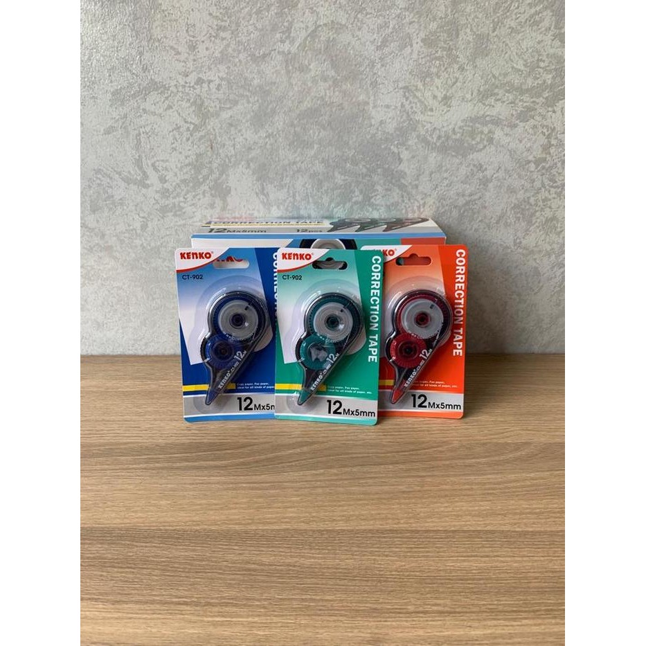 

New Tip-Ex Kertas Correction Tape Kenko CT-902P