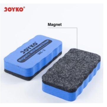 

New Whiteboard Eraser Penghapus Papan Tulis Putih Joyko WE-3 Magnet