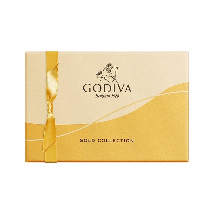 

Neww Godiva Gold Ballotin 6pcs Terlaris