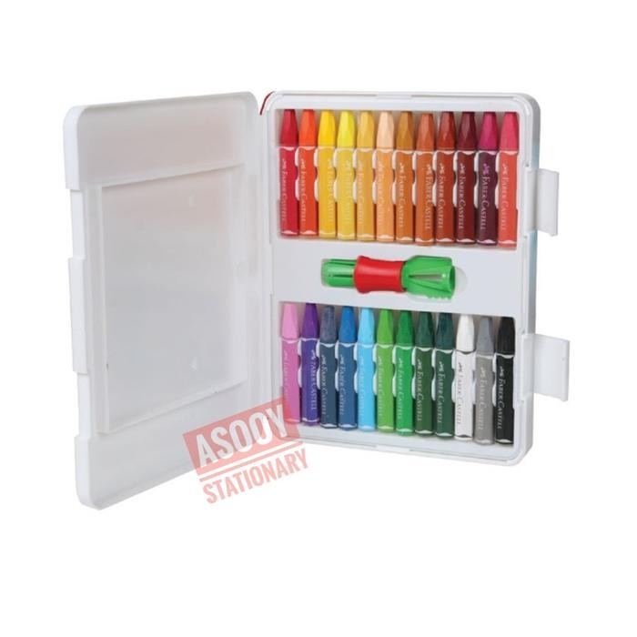 

Crayon Faber Castell Hexagonal 24 Warna