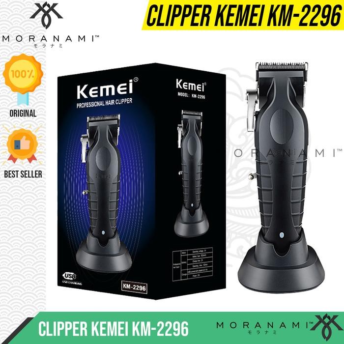 Kemei 2296 Clipper Alat Cukur Rambut Mesin Cukur Rambut Kemei Original