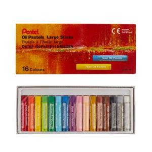 

Pentel/Krayon/Gh-16/Large Stick Oil Pastel/Isi 16 Warna