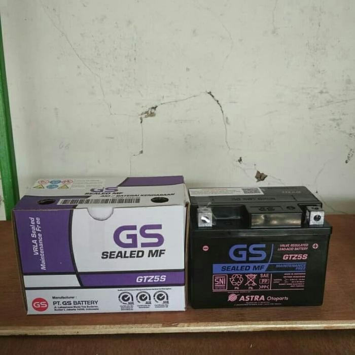 Aki Motor Original Honda Beat, Kharisma,Supra X 125, Scoopy Gs Astra G