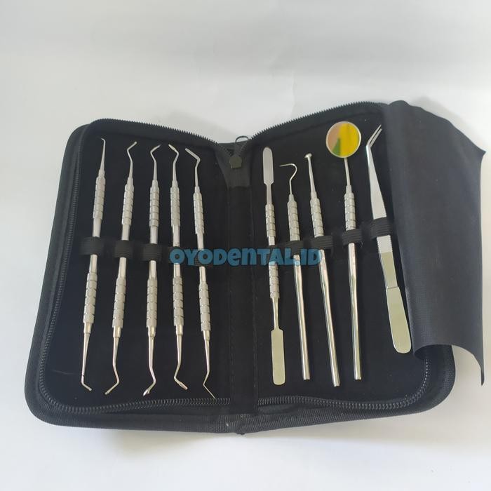 Dental Kit Instrument / Instrumen Diagnostik Set / Dental Diagnostic