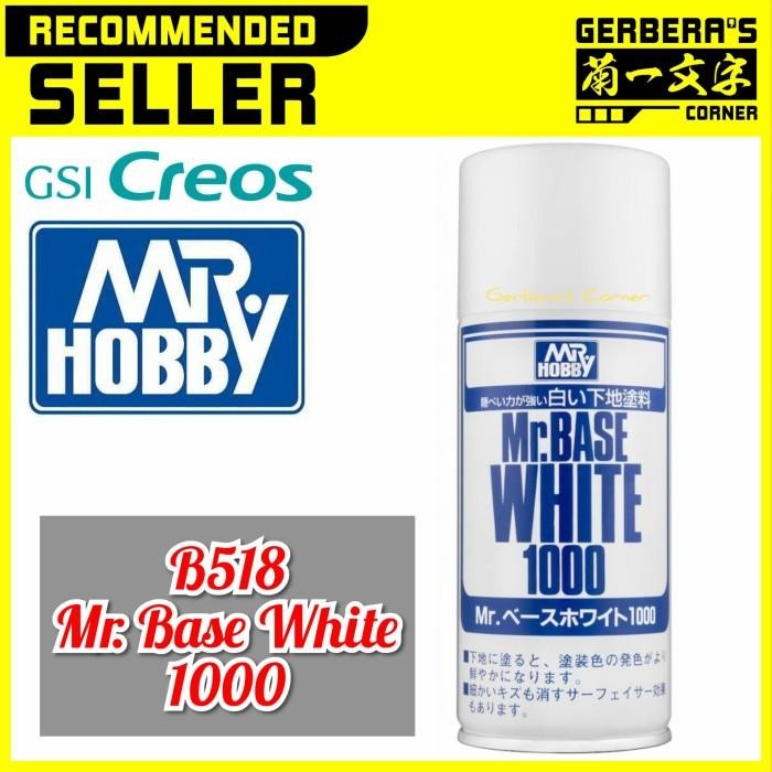 

Mr Color Spray B518 Mr Base White 1000 - Mr. Hobby - Lacquer Paint