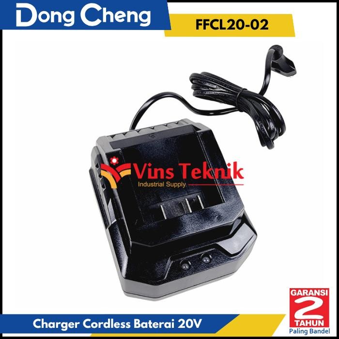Charger Cordless Baterai 20V DCA DCK DONGCHENG Charger Battery