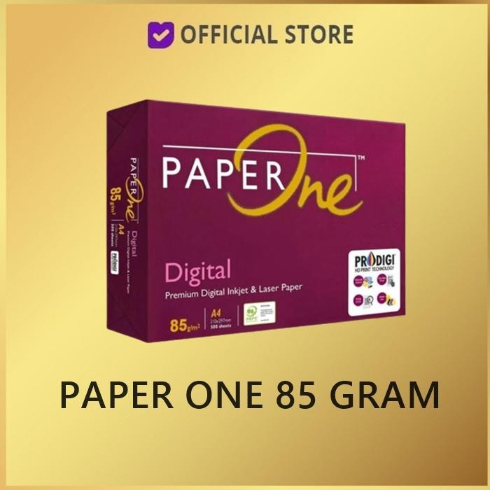 

MURAH Kertas HVS A4 80 gram paper one - Kertas HVS A4 80gram paperone