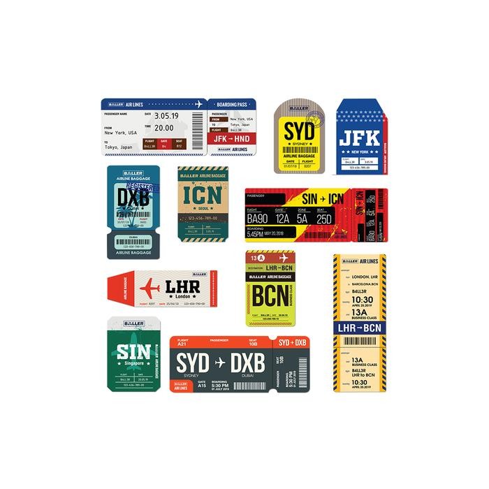 

JUAL BALLER INDONESIA STICKERS SET BOARDING PASS (STICKER KOPER)