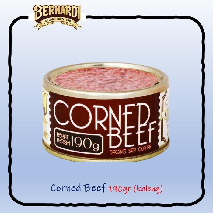 

Promo Bernardi Corned Beef 190g Kornet Daging Sapi Kaleng