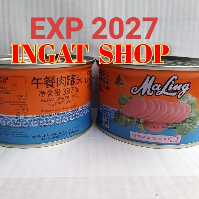 

Promo Maling Ham TTS Pork Luncheon 397gr