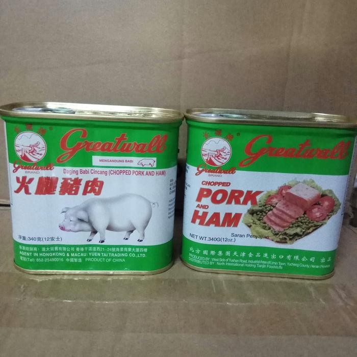 

Promo Greatwall Chopped Pork and Ham Kaleng 340gr