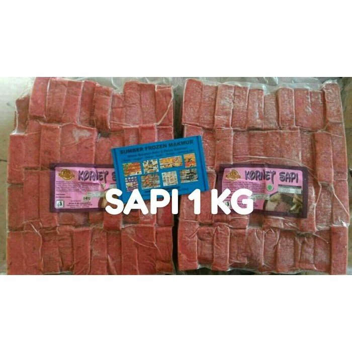 

Promo Kornet Sapi King Food 1Kg Isi 40 Potong Frozen Makmur