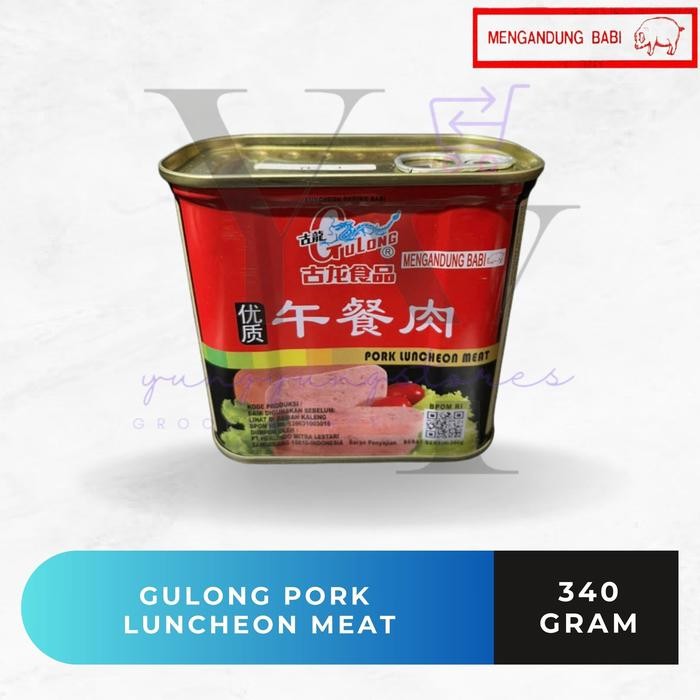 

Promo Gulong Pork Luncheon Meat Kaleng 340gr Daging Babi Non Halal