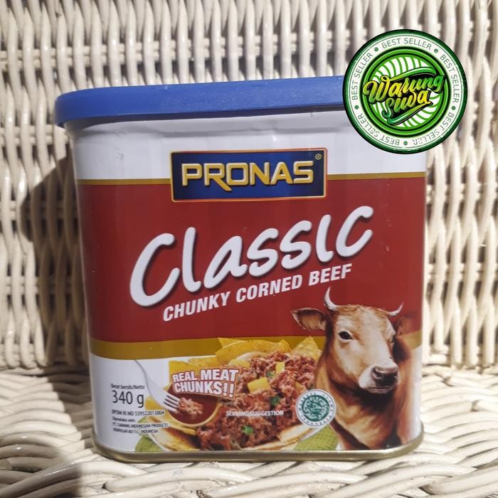 

Promo Pronas Classic Chunky Corned Beef 340gr Kornet Sapi