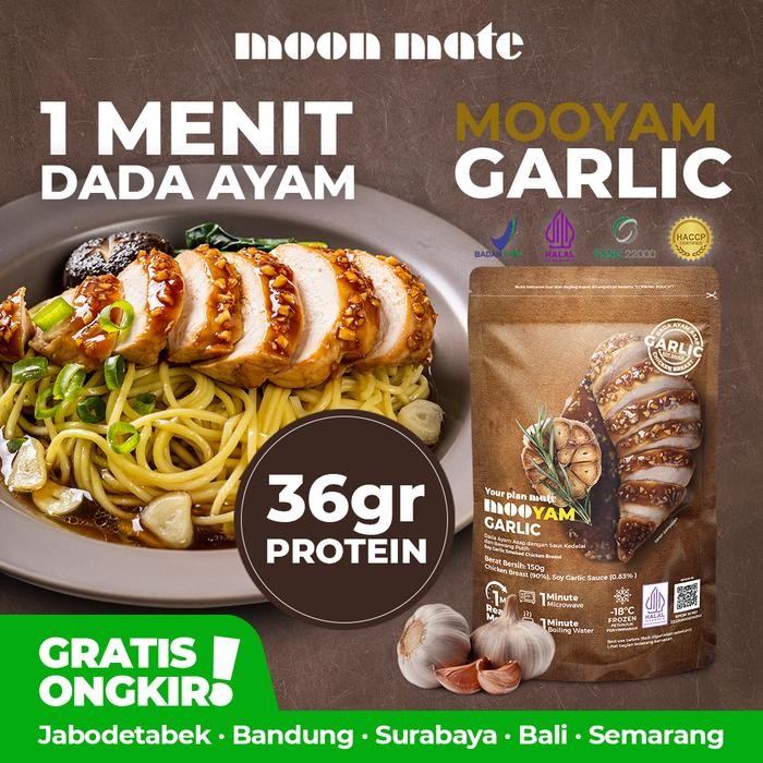 

Baru Moon Mate MOOYAM Dada Ayam Garlic 1 Menit Siap Saji