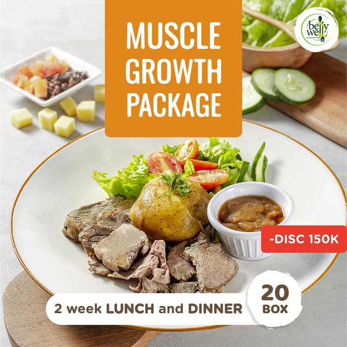 

Baru Bellywell Muscle Growth 2 Week Lunch Dinner Low Calorie Catering