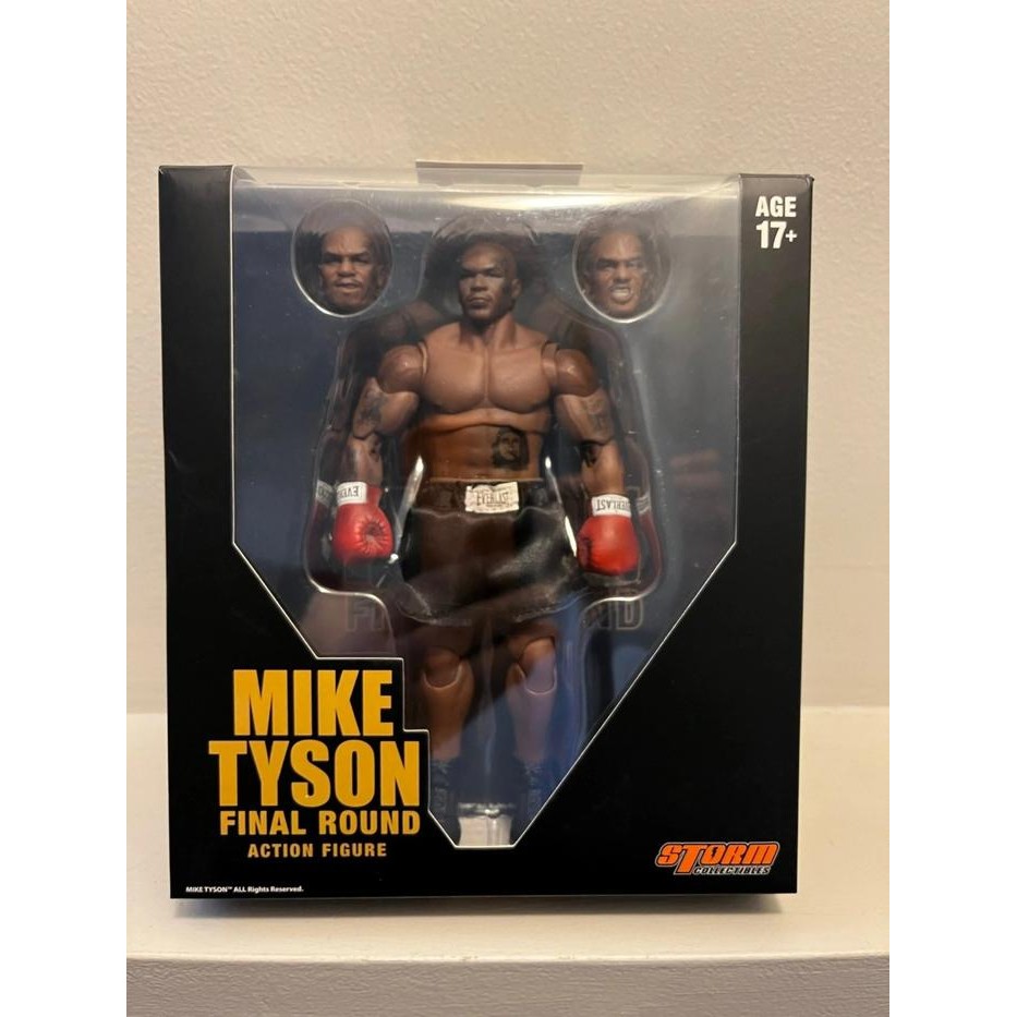 ready action figure mike tyson final round storm collectibles original