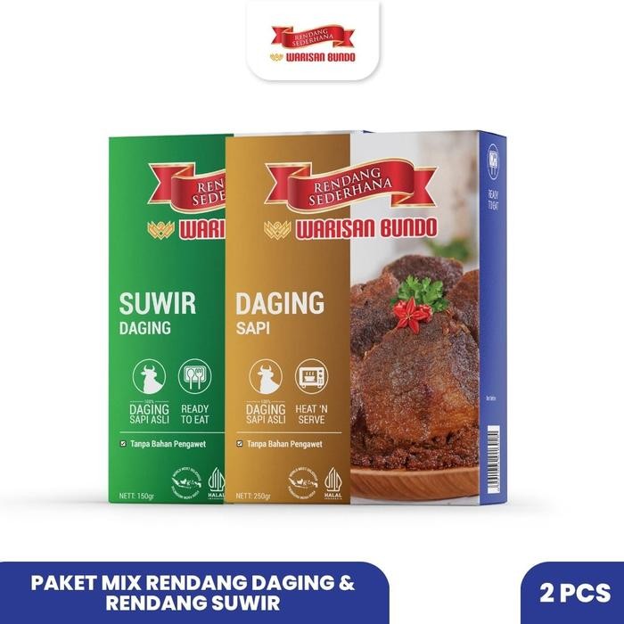 

Baru Rendang Sederhana Daging & Suwir