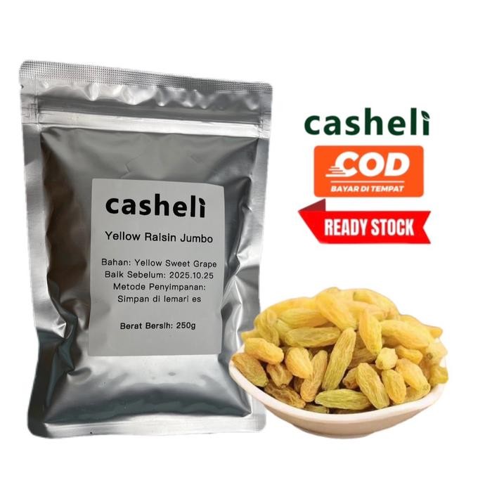 

Baru Casheli Raisin Kismis 250g Tanpa Gula Added - Cemilan Manis Sehat