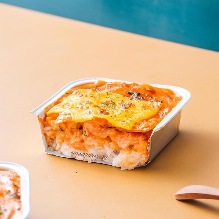 

Baru Salmon Mentai Rice with Kani - Mentai Hero