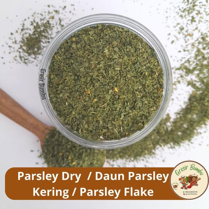 

Baru Parsley Dry 100gram - Daun Parsley Kering / Flake