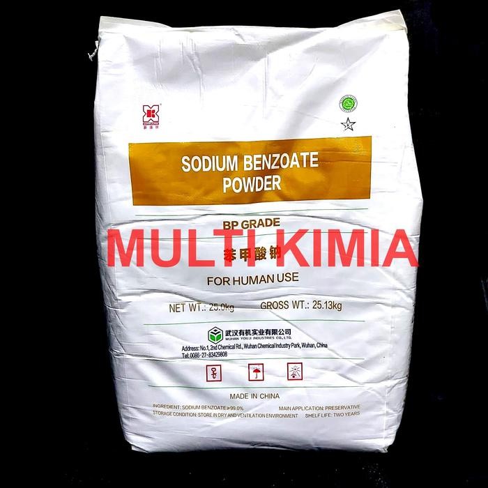 

Baru Sodium Benzoate 1kg - Pengawet Makanan Natrium Benzoat