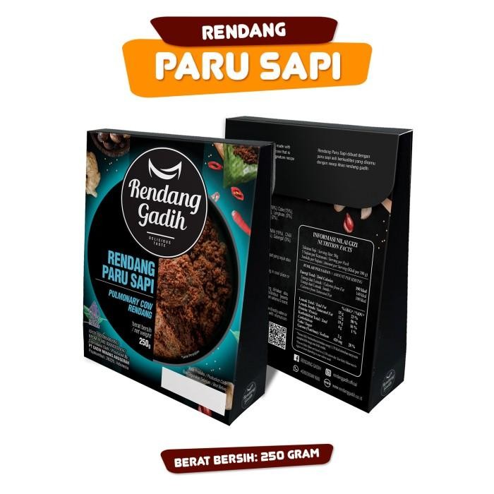 

Baru Rendang Paru Sapi Pedas Ala Padang Rendang Gadih