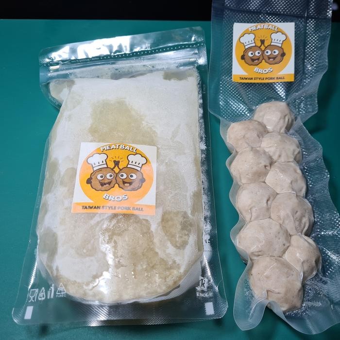 

Baru Bakso Babi Taiwan Style + Kuah Kaldu Paket Meatball Bros