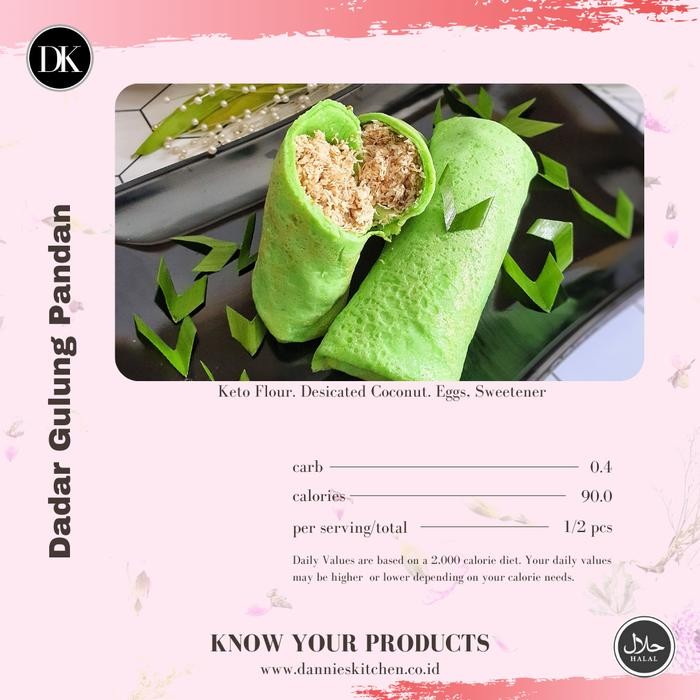 

Baru Dadar Gulung Keto - Cemilan Rendah Karbo