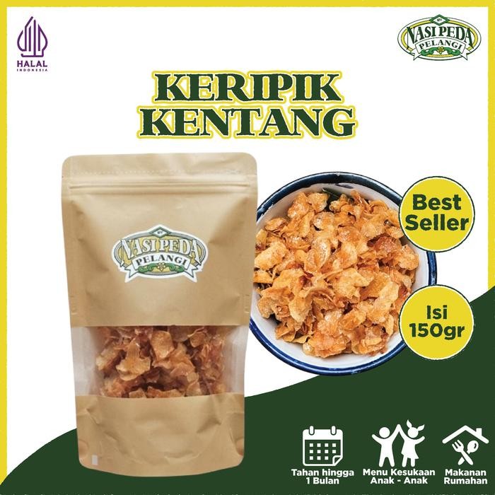 

Baru Keripik Kentang Bu Rini - Snack Pelangi Nasi Peda