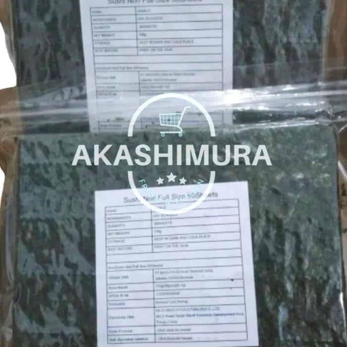 

Baru Sushi Nori / Rumput Laut Nico Nico 50 Embar