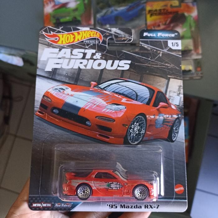 Hotwheels 95 Mazda Rx 7 Fast Furious