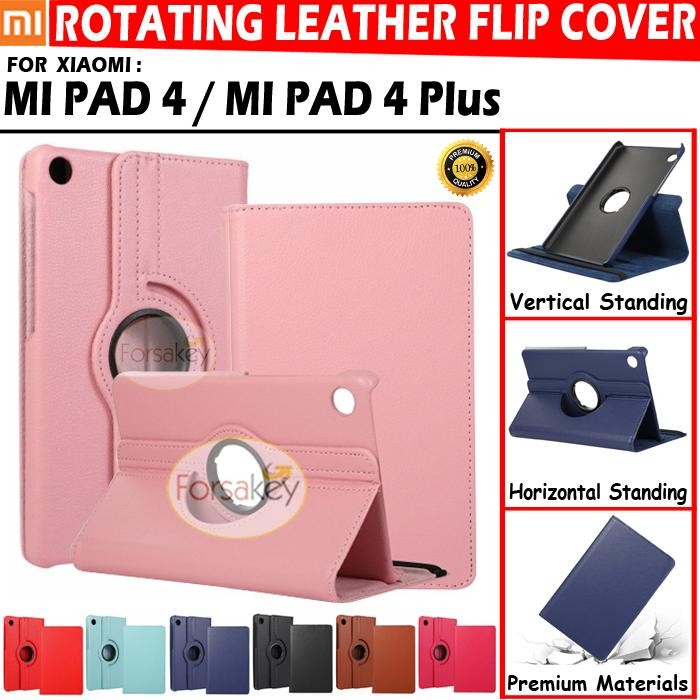 Xiaomi Mi Pad 4 Plus Sarung Book Cover Flip Case Rotating Terlaris