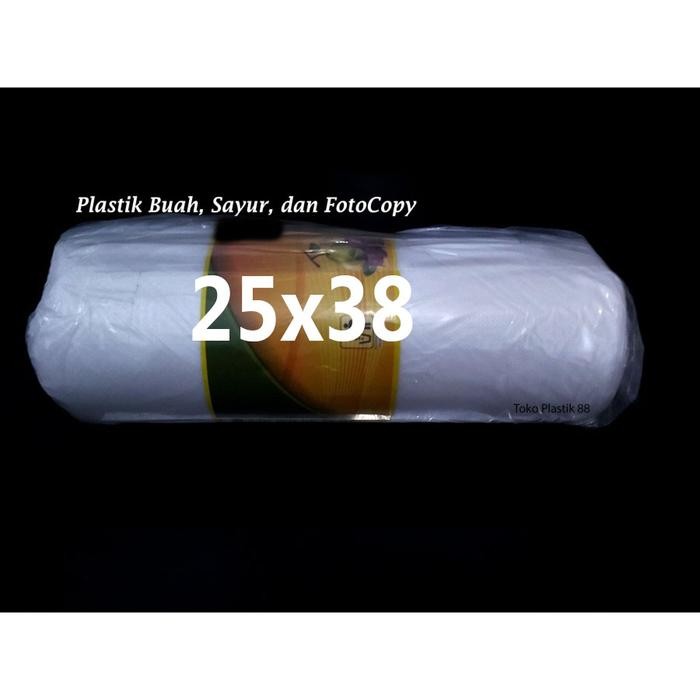 NEW PLASTIK ROLL BUAH SAYUR FOTOKOPI 28X35 CM 30X45 CM