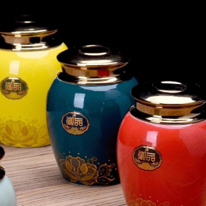 Tempat Daun Teh Kopi / Tea Leaves Storage Jar 1326