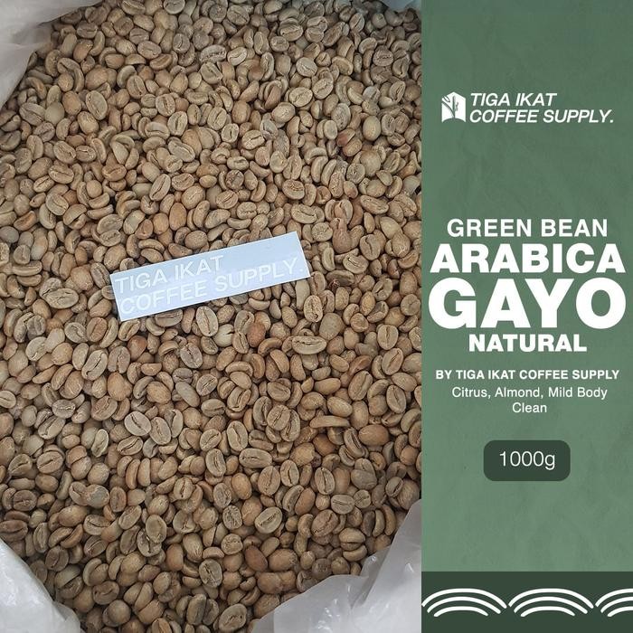 

Greenbeans / Green bean Arabika Aceh Gayo Natural 1 kg