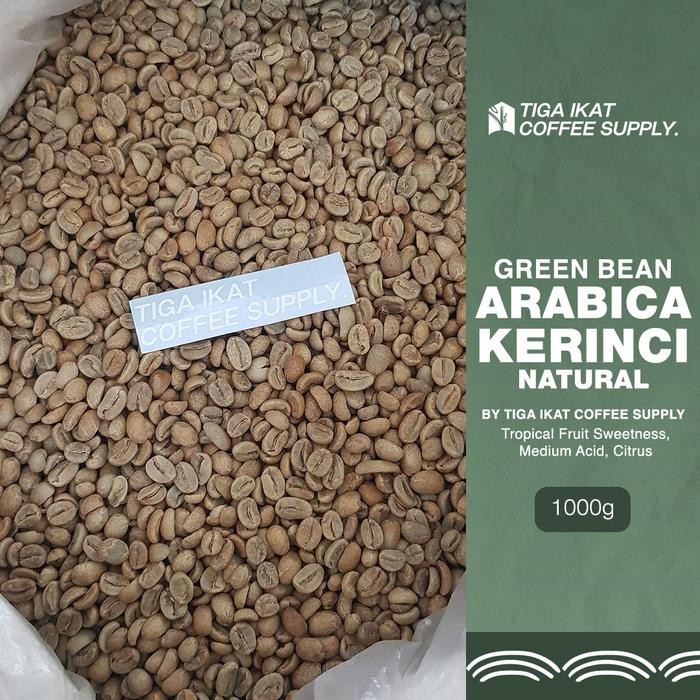 

Greenbeans / Green bean Arabika Kerinci Natural 1 kg