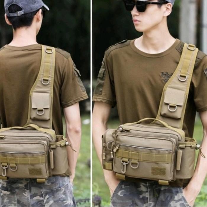 Tas Pancing Tas Penyimpanan Alat Pancing Selempang