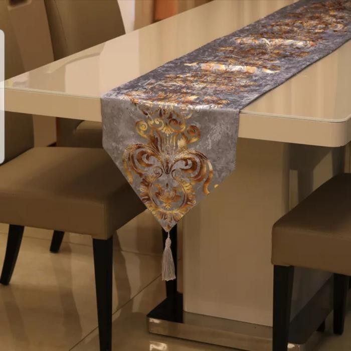 Table Runner 3 Meter Taplak Meja Panjang 300 Cm Mewah