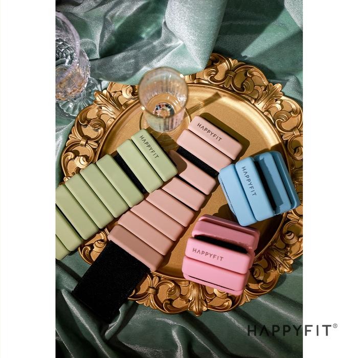 HAPPYFIT Weight Bangle Premium 0,5 KG - Pemberat Kaki dan Tangan untuk