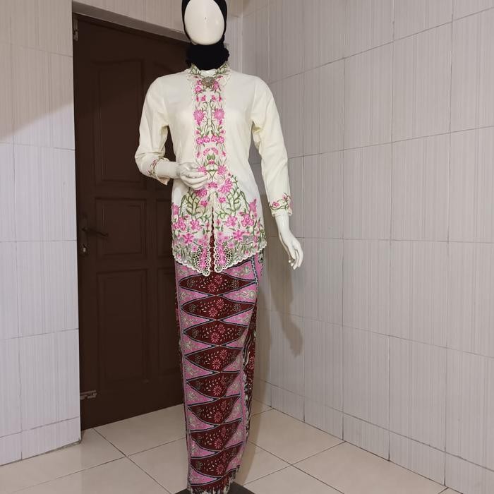 One Set Kebaya Encim Jumbo/kebaya Premium tanah abang